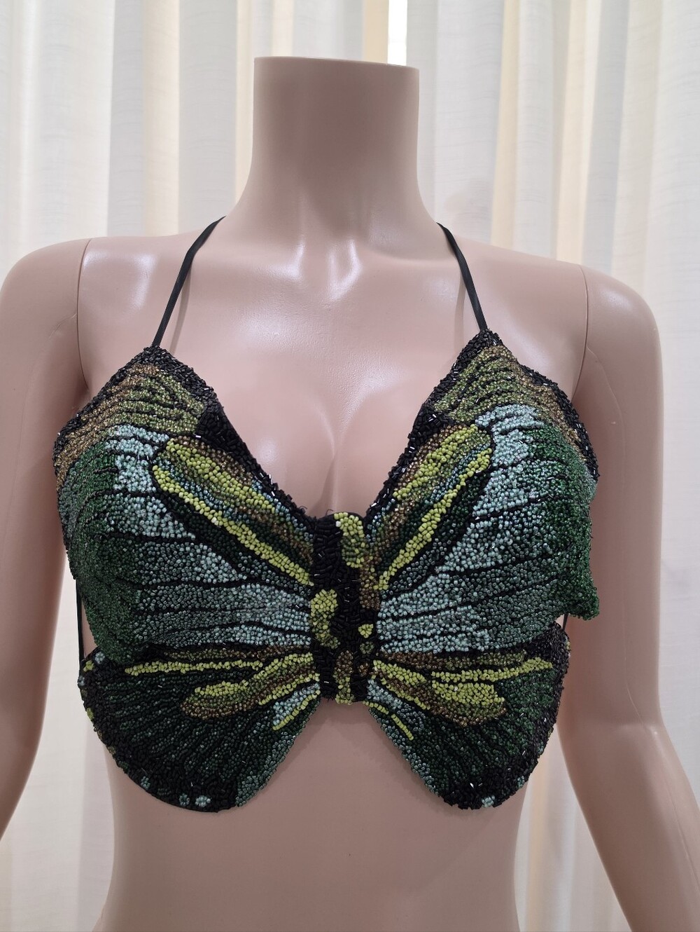 Gut Girl Bratz Limited Edition Beaded Butterfly Top XS w/ Original Box